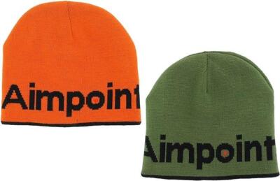 Aimpoint Strickmütze austauschbar wendbar grün/orange Outdoormütze