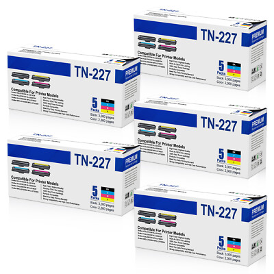 TN227 Toner Cartridge For Brother MFC-L3770CDW HL-L3270CDW HL-L3290CDW LOT
