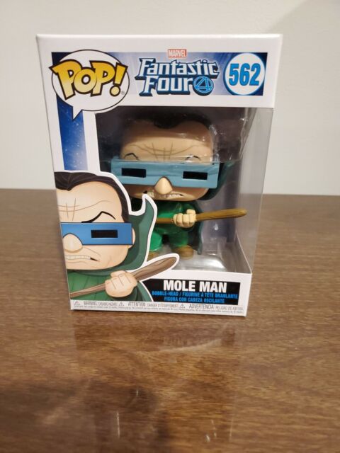 Funko POP! Marvel Fantastic Four Vinyl Bobble Figure MOLE MAN #562 double boxed | eBay