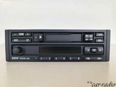 Original BMW Reverse RDS BP6262 Kassette Blaupunkt Autoradio mit Seitenklappen - Bild 1 von 4