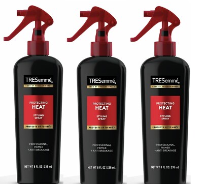3 pack Tresemme Styling Hairspray Protecting Heat and Frizz Control, 8 oz