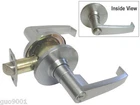 Entrance Keyed Entry Satin Chrome Commercial Door Handle Locks Grade 2 Levers