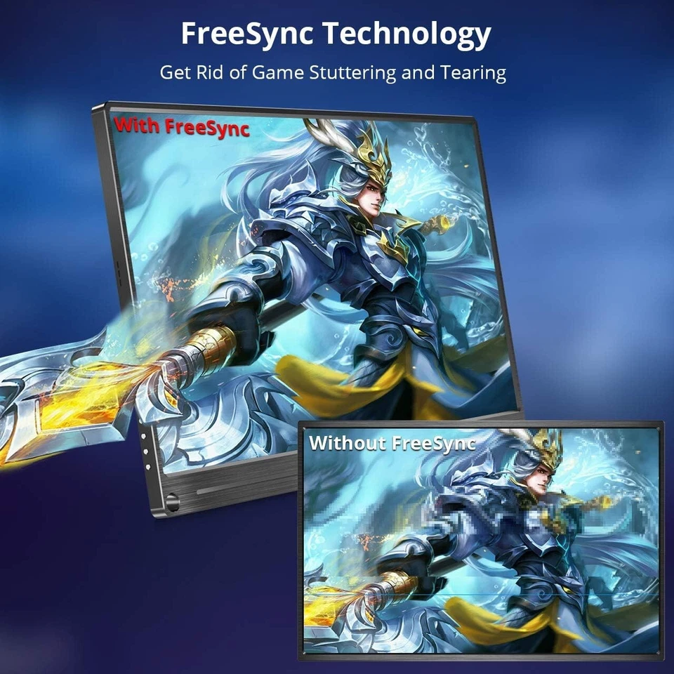 Portable Monitor 4K EVICIV Upgraded 15.6 Inch UHD3840 x 2160 RRP £289 FREE P&P - Image 2 of 4