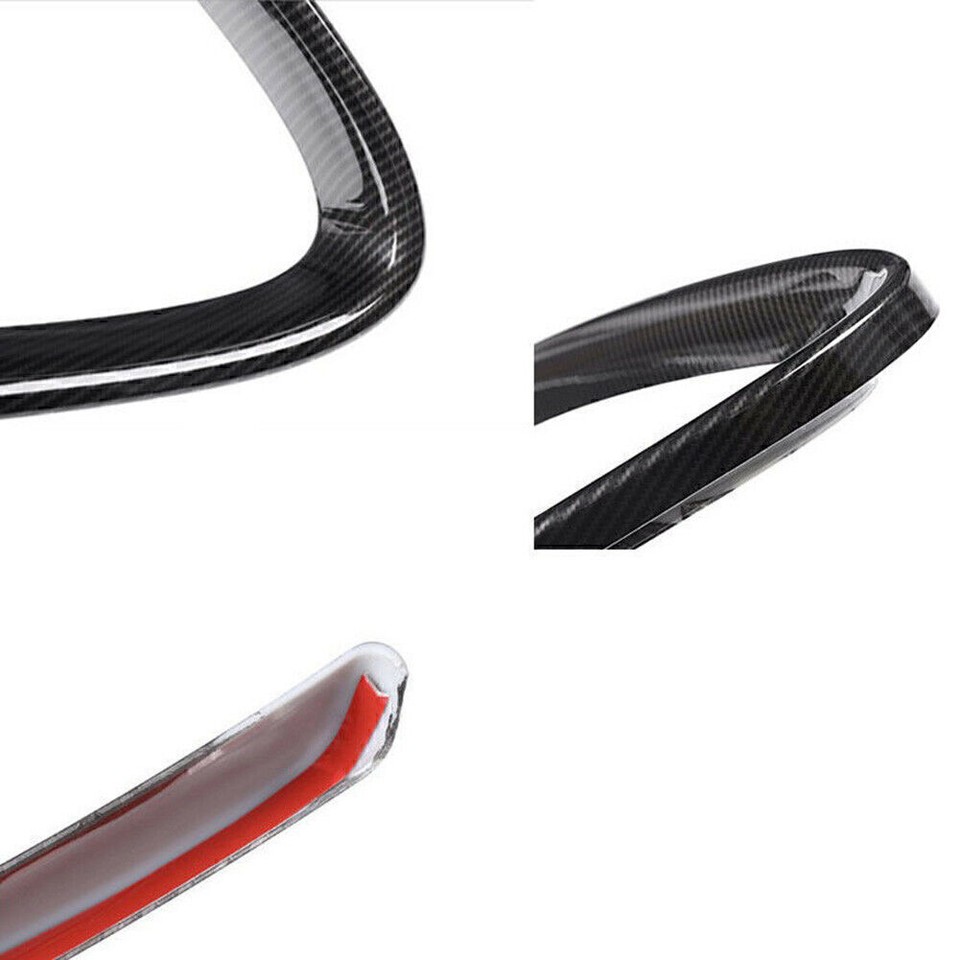 Front V Shape Grill Grille Cover Fit Alfa Romeo Stelvio 20172022