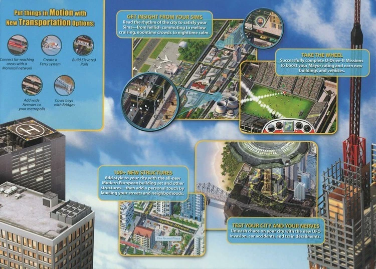 SimCity 4: Deluxe Edition PC Game 2003 Rush Hour Windows 10 11 sim city - Image 3 of 4