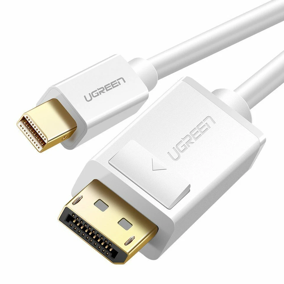 Mini DisplayPort to Display Port DP 2M Cable GOLD PLATED For MacBook Pro Air Mac - Image 2 of 4