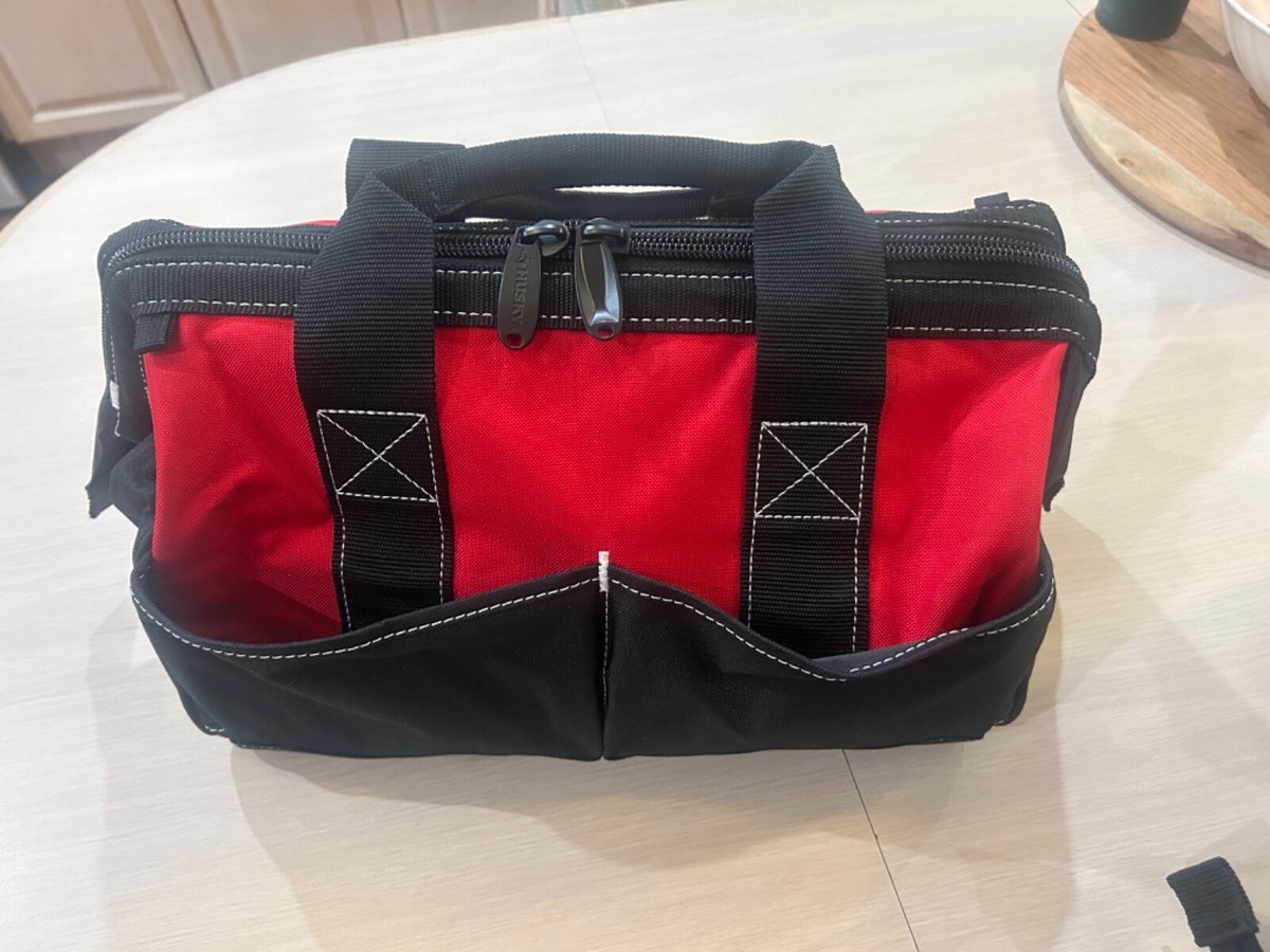 Husky 15 in Tool Bag Pocket Zippered Top Water Resistant 398 900