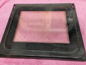 BAUMATIC P632SS / Herd Backofen Mitte Innentür Glas + Rahmen 550 mm x 450 mm