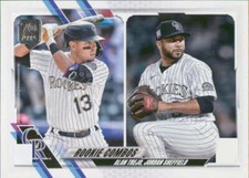 2021 Topps Update #US16 Jordan Sheffield/Alan Trejo NM-MT RC Rookie Rockies