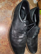 ECCO Windsor Black 9.5 (43 EU) Men nice Leather Dress Shoes 🔥 High End