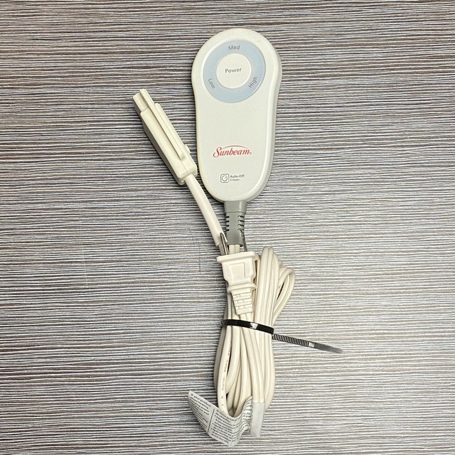 Sunbeam Electric Blanket Plug 3 Prong Style M85AP Works for sale online