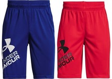 Under Armour Boy's UA Prototype 2.0 Logo Shorts Size Youth XL X-Large -SELECT-