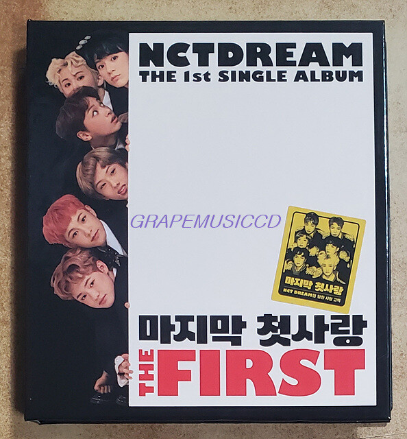 NCT DREAM The First 1st Single Album K-POP CD + PHOTOCARD NEW | eBay