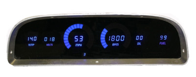 Intellitronix LED Digital Replacement Gauge Cluster Panel 1960-1963 Chevy Trucks