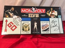Monopoly "ELVIS 25th ANNIVERSARY" Board Game 2002 Edition FACTORY SEALED!