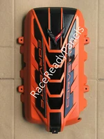2020/26CORVETTE C8 ENGINE COVER SEBRING ORANGE CARBON FIBER RAILS NEW OEM! (For: More than one vehicle)