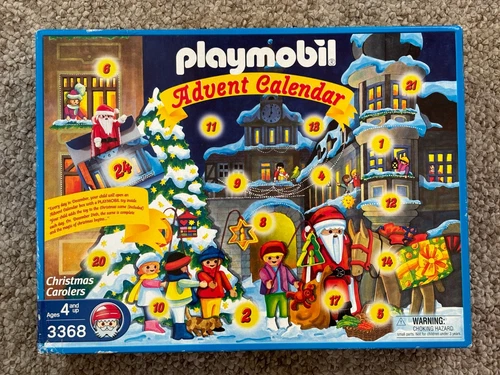 Vintage Playmobil Christmas Carolers Advent Calendar 3368