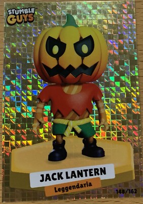 Stumble Guys Trading Card 2023: Jack Lantern Legendary Gold 148/162