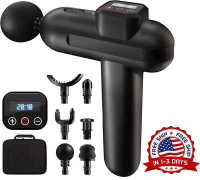 Maquina Para Masajes Profesional Para Cuello Y Espalda Pistola De Percusion  New