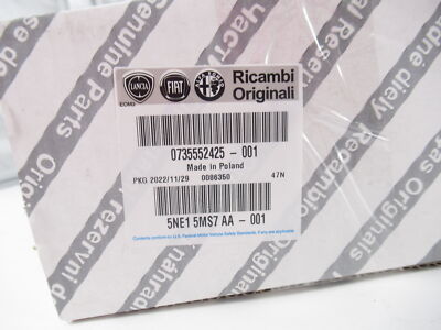 Genuine OEM Mopar Fiat 5NE15MS7AA Driver LH Sun Visor 2014-2020 500L