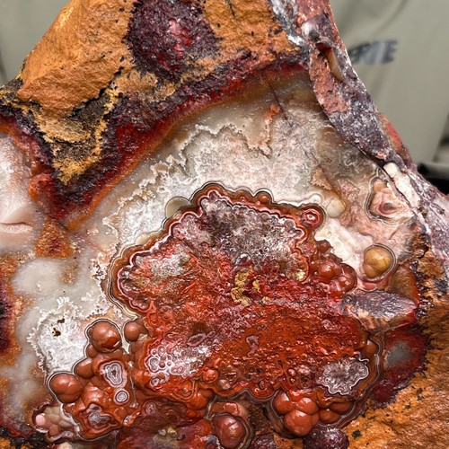 9.99LB Natural Raw Mexican Crazy Lace Agate Rough With Druzy Crystal Healing - Picture 5 of 17