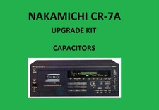 Stereo Cassette Deck NAKAMICHI CR-7A Repair KIT - all capacitors