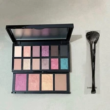 Lancome A Parisian Wanderlust Eye 12 Eyeshadow & Face Palette 4 Blush With Brush