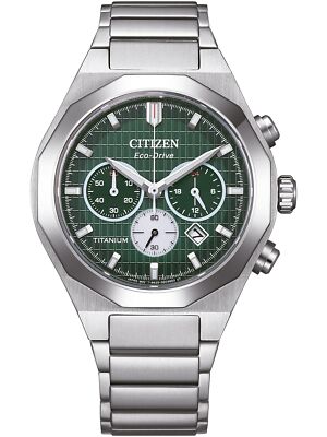 Citizen CA4691-59X Herrenuhr Titan silber