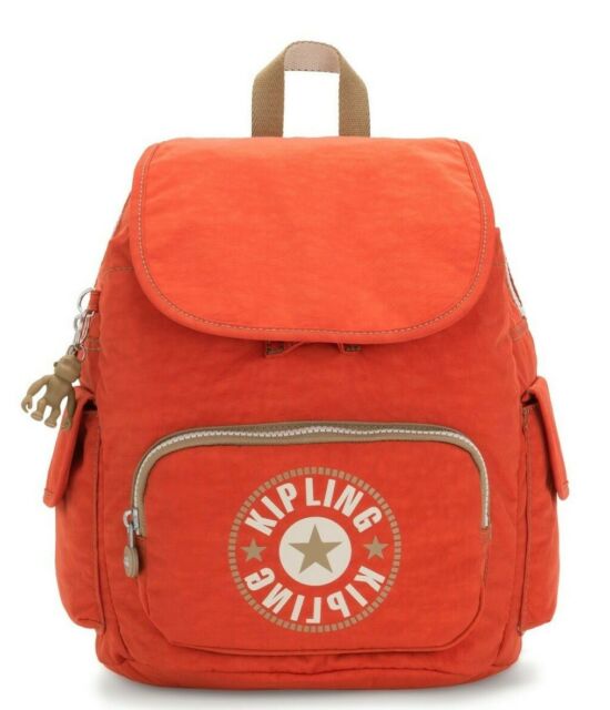Kipling CITY PACK Medium Backpack - Funky Orange Block