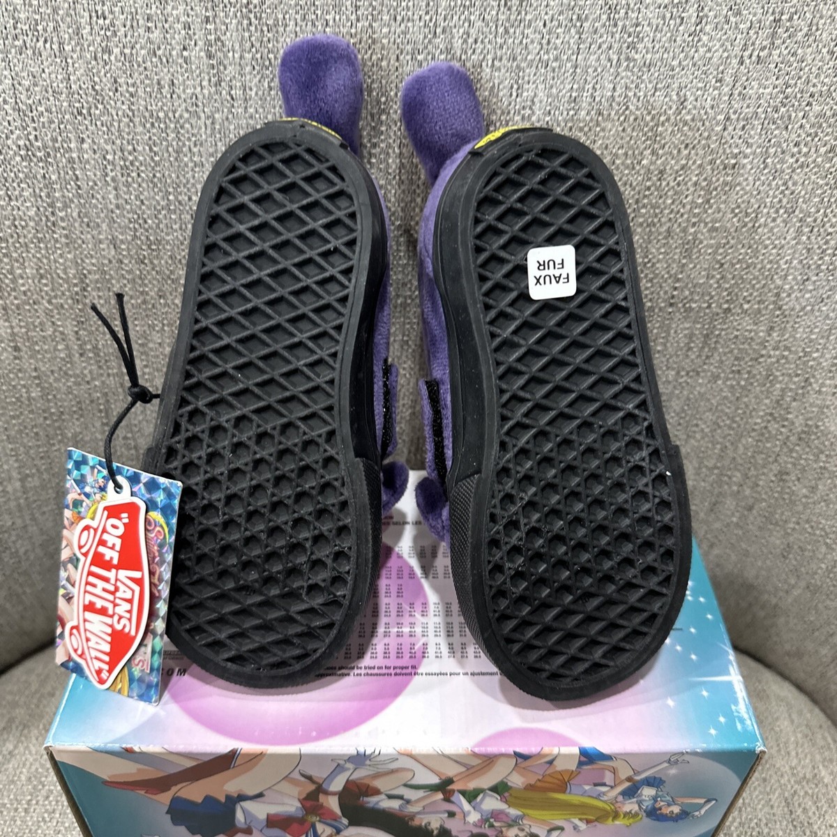 Vans X Sailor Moon Slip-On V Luna Kids Shoe Sneakers