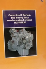 Cummins diesel engines C series heavy duty product brochure