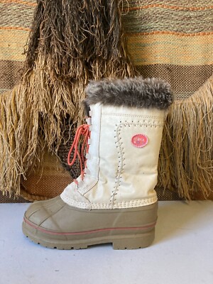 Mexx Winter Boot  snow tan  waterproof  Youth Sz 3