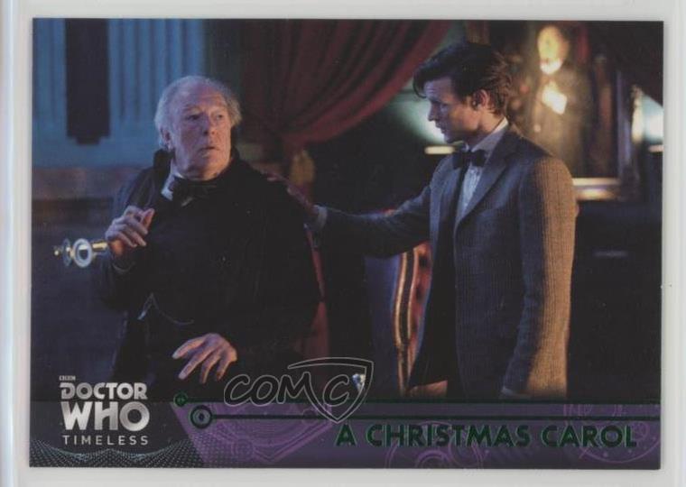 2016 Topps Doctor Who Timeless Green Foil A Christmas Carol Karzan Sardick 0y3