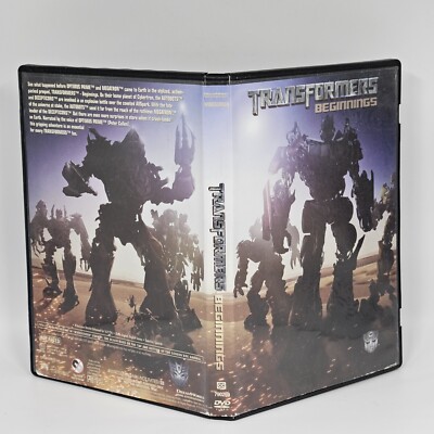 TRANSFORMERS BEGINNINGS DVD (BEFORE OPTIMUS PRIME & MEGATRON CAME TO EARTH)