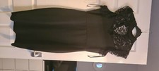 Black bodycon quiz dress size 12