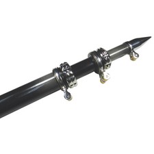 TACO 20' Carbon Fiber Outrigger Poles Pair Black
