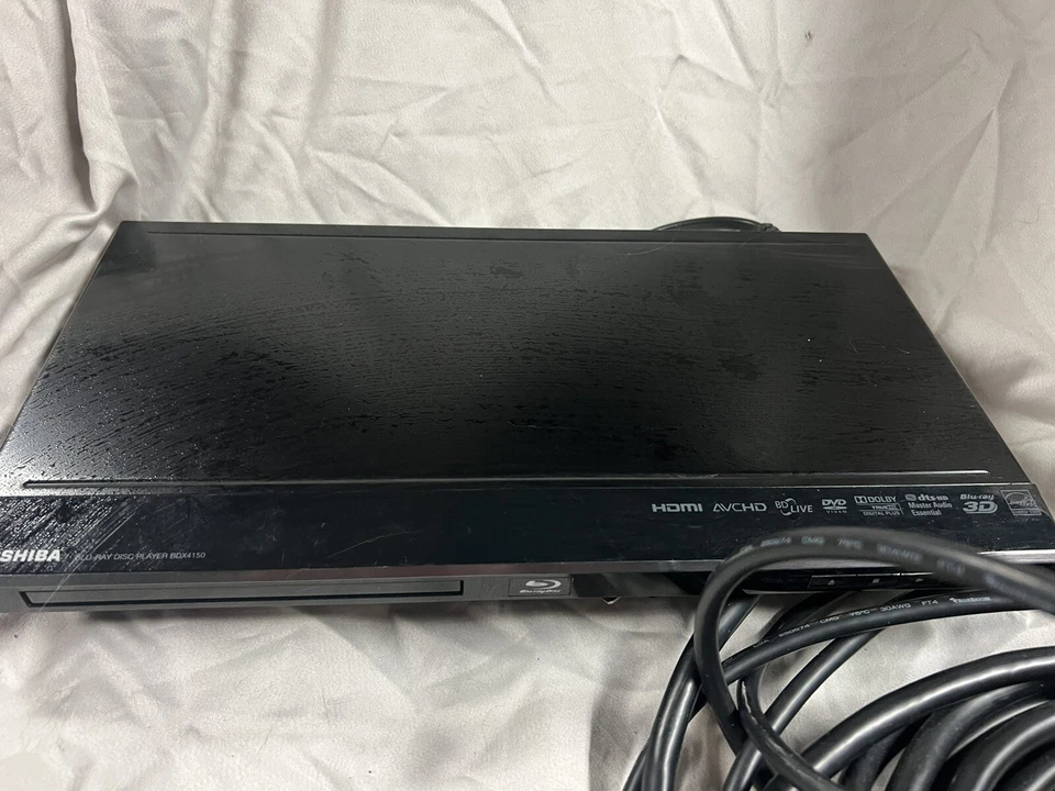 Reproductor de discos Blu-ray Toshiba Inkertec Java alimentado con cable HDMI sin control remoto Foto 2 de 4