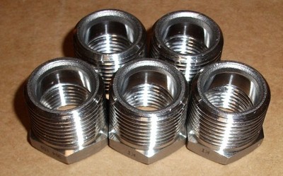 5 PCS STAINLESS 304 150 FITTINGS THREADED HEX BUSHING REDUCER ¾    ½  SP114 NEW