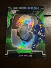 2019-20 John Tavares Upper Deck SPX Shadow Box hockey card - #S-JT - Maple Leafs