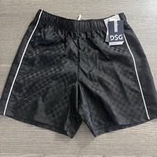 DSG Boys Woven Soccer Performance Shorts Size Large 14/16 Pure Black