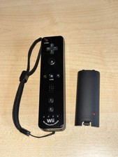 Official Black Nintendo Wii Motion Plus Remote With Strap