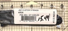 J&D Custom Strings 3528 PSE 450+ S/Y Cables 1-pair String 41.5 Inch (012)