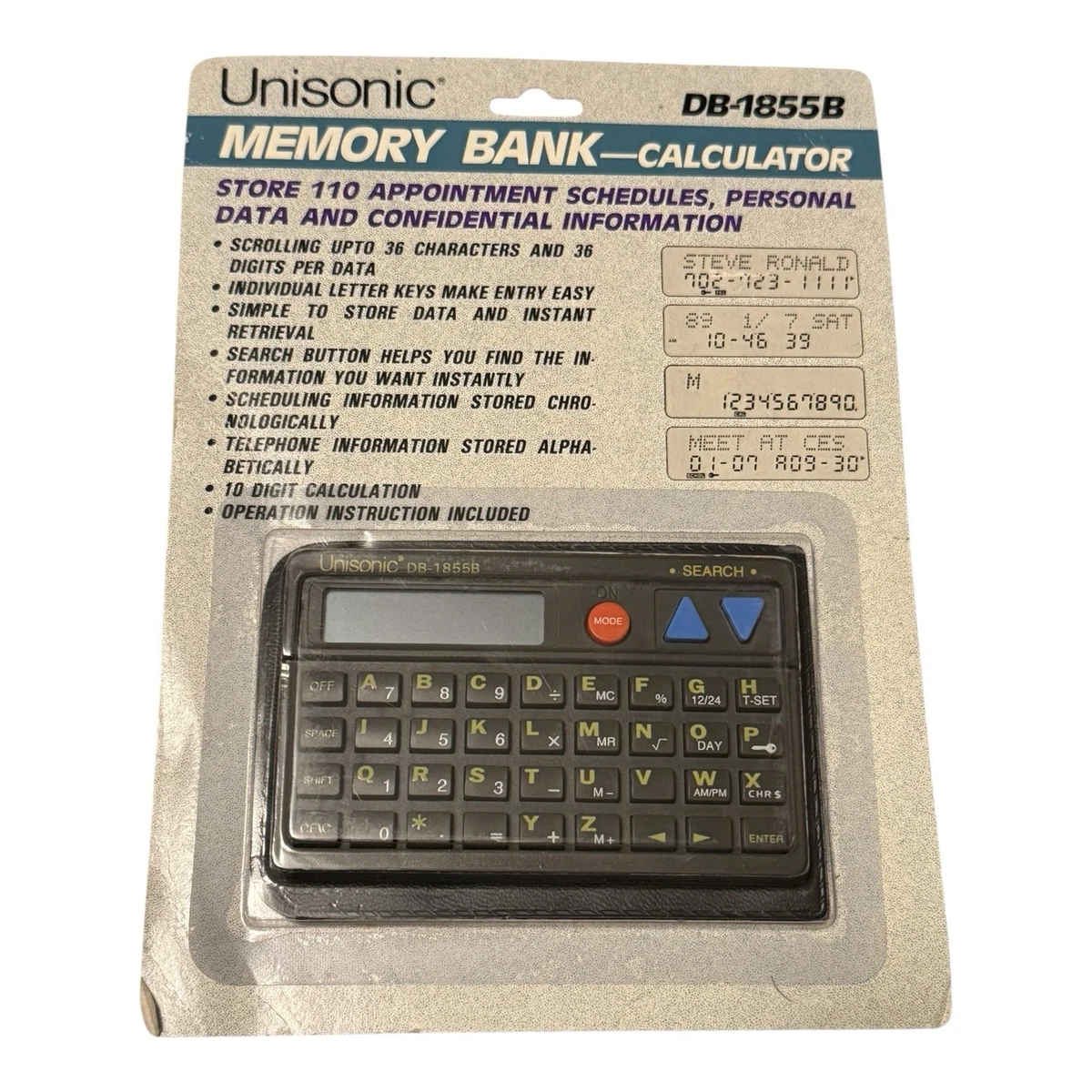 Unisonic Vintage Calculator for sale - eBay