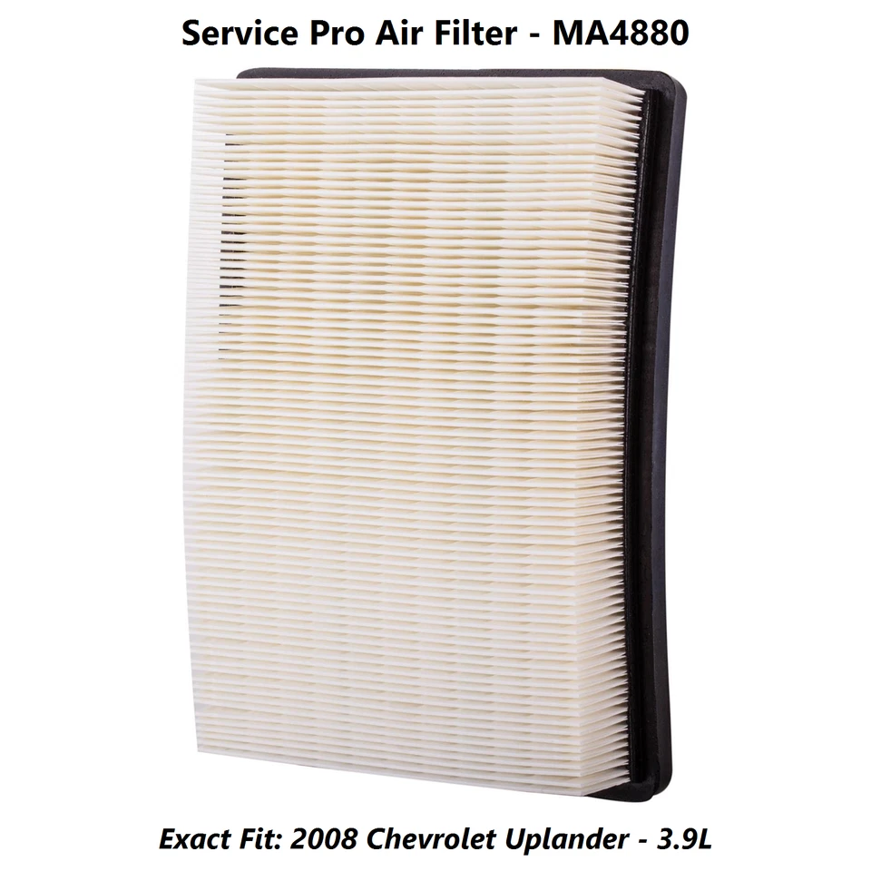 2008 Chevrolet Uplander 3.9L Complete Air, Oil & Cabin Filter Kit (5W-30) Foto 4 de 4