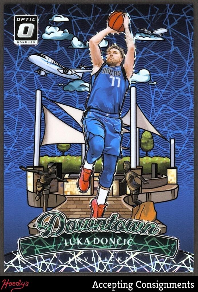 2024-25 Donruss Optic Downtown #1 Luka Doncic SP MAVERICKS