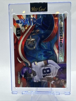 2026 Wild Card Alumination Groovy Mojo Justin Jefferson 1/1