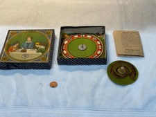 Antique Toy Top Game called the Serpent Game 1895-1910 German Toy