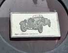 Vintage 1925 Lorraine-Dietrich Car, 1.6 Gram .925 Sterling Silver Mini Proof Bar