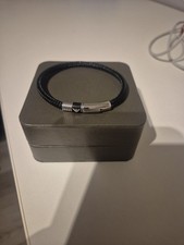 Emporio Armani Men's Stainless Steel 8" Eagle Logo Bracelet