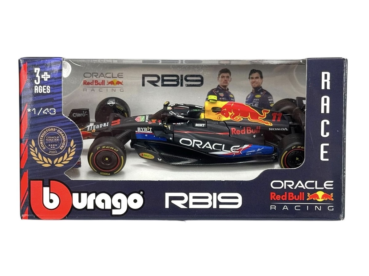 Burago RB8 レッドブル 1:43 BURAGO Red Bull F1 Rb19 #1 Win.Miami Gp 2023 Verstappen